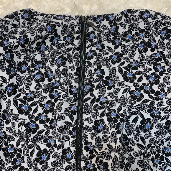 WHBM Mixed Print Belted Dress - Picture 4 of 7